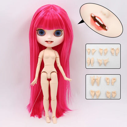 ICY DBS Blyth Doll 1/6 bjd joint body matte face ob24 toy custom gift hands 30cm anime girls