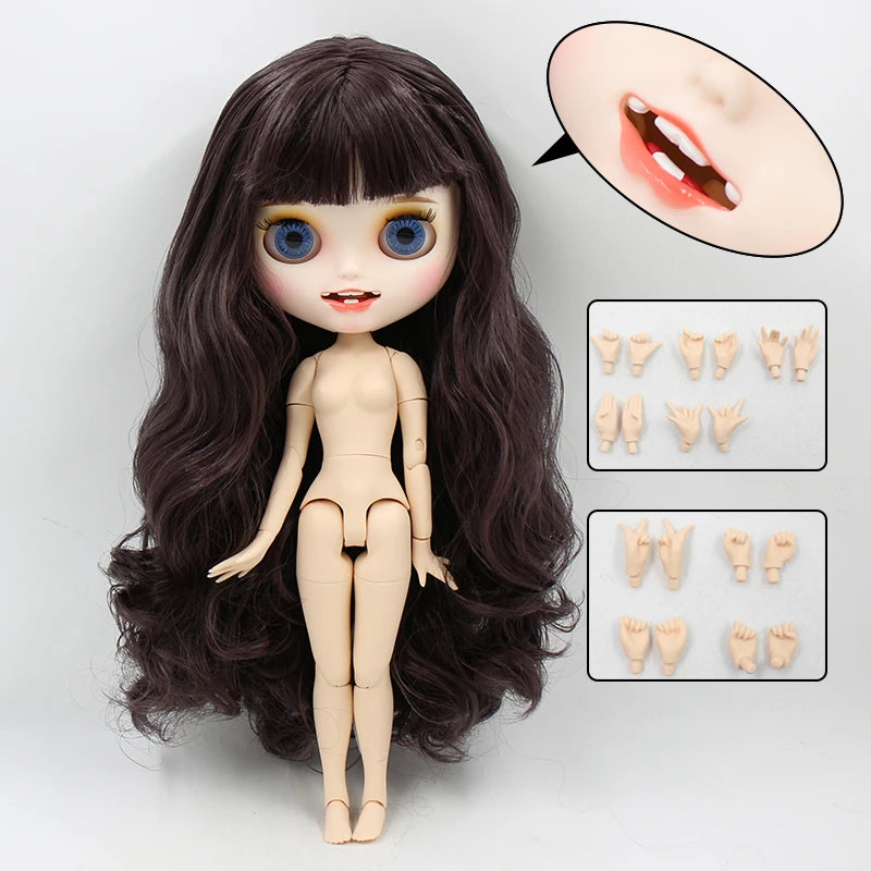 ICY DBS Blyth Doll 1/6 bjd joint body matte face ob24 toy custom gift hands 30cm anime girls