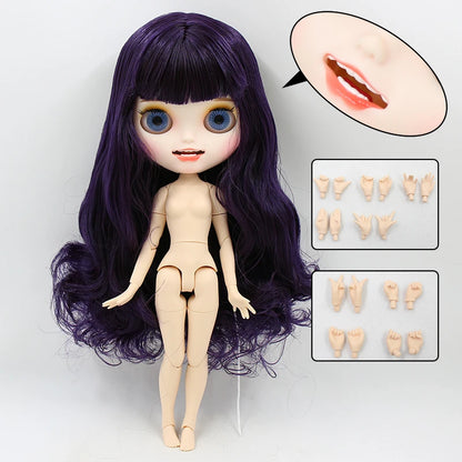 ICY DBS Blyth Doll 1/6 bjd joint body matte face ob24 toy custom gift hands 30cm anime girls