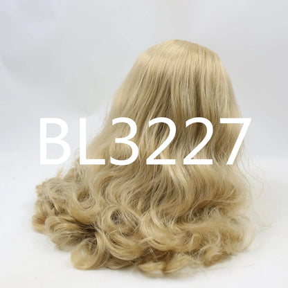 DBS blyth doll icy wig rbl scalp and dome for customized doll diy accessories anime white skin blue hair tan skin dark skin