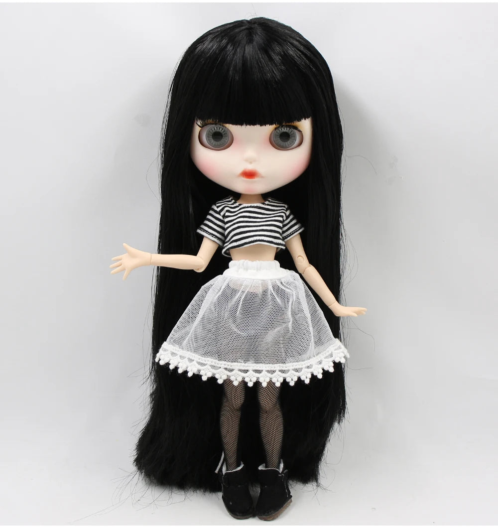 ICY DBS Blyth doll clothes anime suit azone joint body outfit underwear stocking coat shirt cool outfits girls gift
