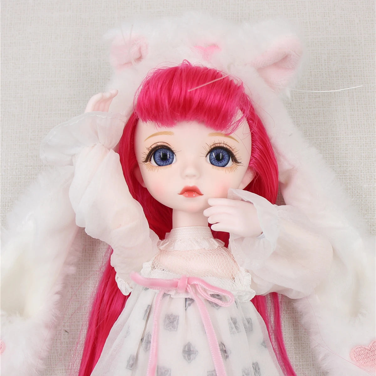 DBS 1/6 BJD DREAM FAIRY Doll Mechanical Joint Body With Makeup Hair Eyes Clothes Shoes Girls SD Anime