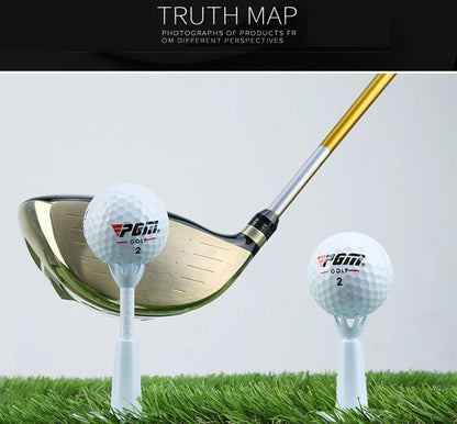 2 pcs Golf Tee AdjustaBle Soft Golf Ball Holder Anti-flying Self Standing Sport QT019