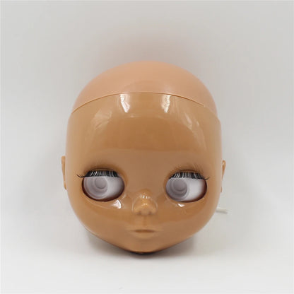 DBS blyth doll bald head without hair for custom face DIY doll, the scalp is loose, it is not assembled