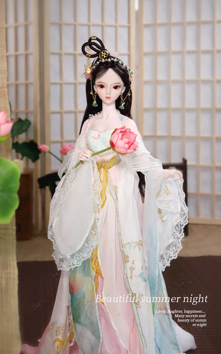 DBS 1/3 BJD toy Dream Fairy Season Series mechanical joint Body hand-painted makeup high quality 60cm collection doll sd