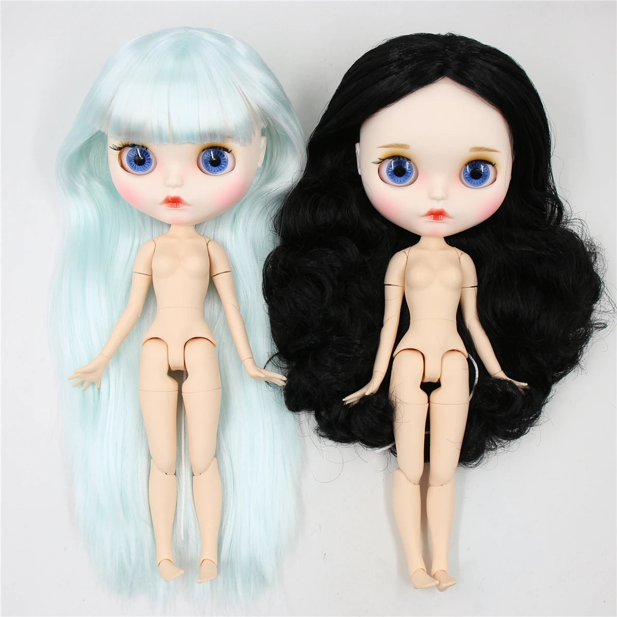ICY DBS Blyth Doll 1/6 30cm toy bjd joint body matte face nude doll white skin random eyes colors anime girls