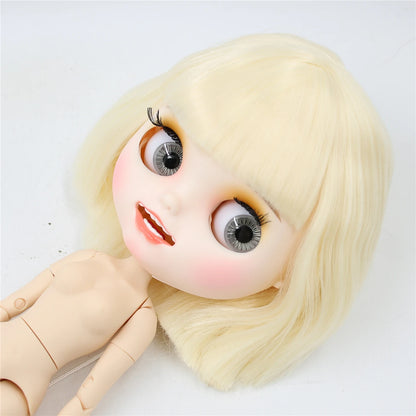 ICY DBS Blyth Doll 1/6 bjd ob24 toy joint body white skin custom doll customized face matte face 30cm toy girls gift