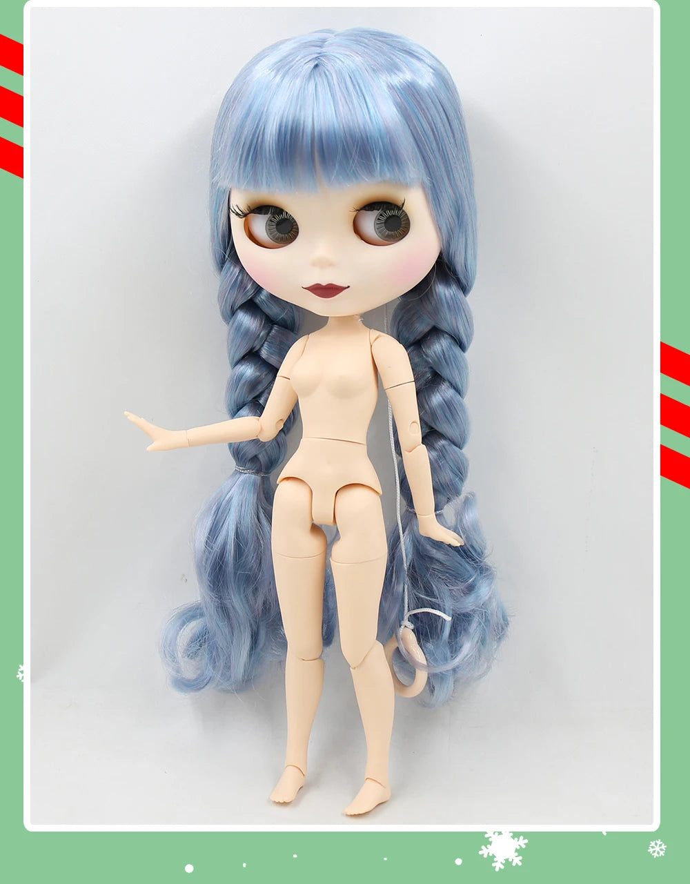 ICY DBS Blyth Doll 1/6 BJD Joint Body White Skin Tan Skin Dark Skin Matte Face Nude Doll 30cm Anime Toy Girls Gift