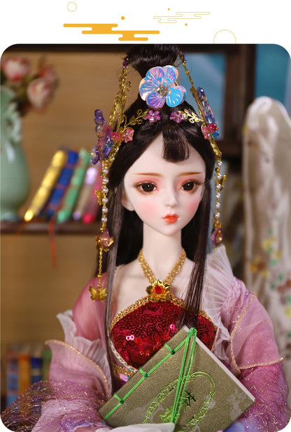 DBS 1/3 BJD Dream Fairy Doll  toy mechanical joint Body chinese style Collection doll including suit shoes makeup 60cm SD