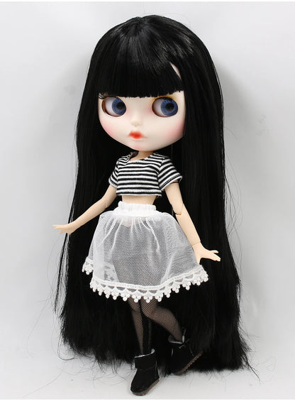 ICY DBS Blyth doll clothes anime suit azone joint body outfit underwear stocking coat shirt cool outfits girls gift