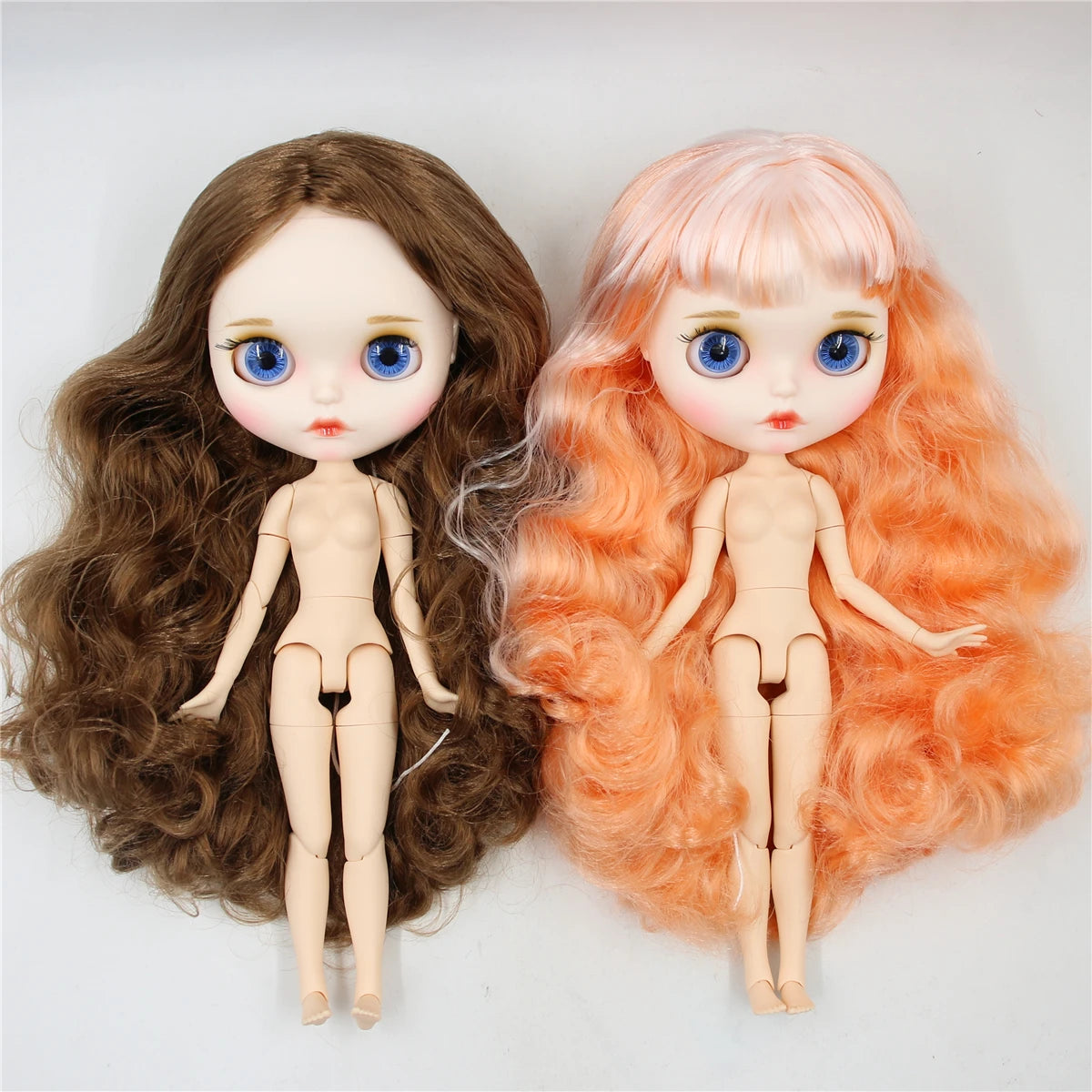 ICY DBS Blyth Doll 1/6 30cm toy bjd joint body matte face nude doll white skin random eyes colors anime girls