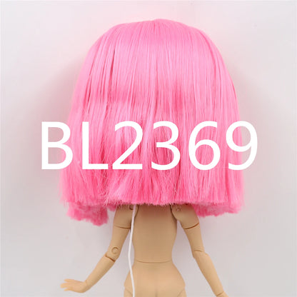 DBS RBL scalp for bjd toy blyth doll icy 1/6 short hair wig DIY custom doll anime