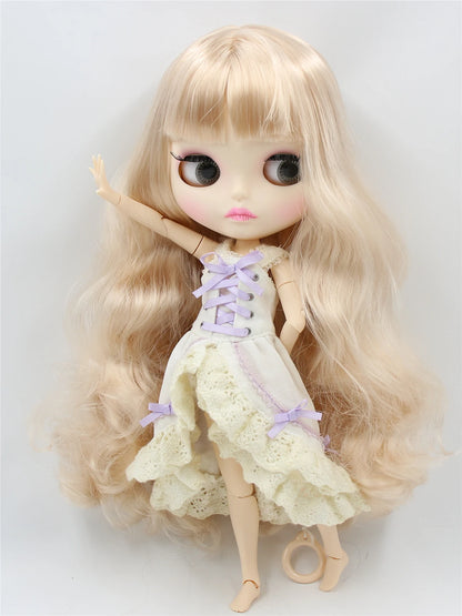 ICY DBS blyth doll 1/6 joint body white skin toy customized doll 30cm bjd random eyes colors anime toy girls gift