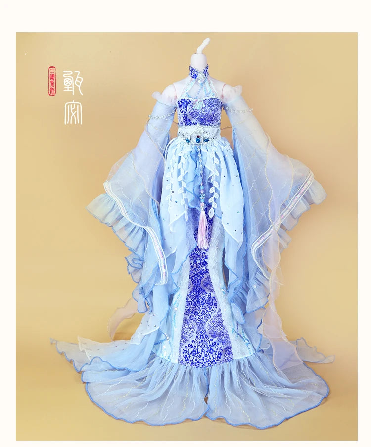 DBS Dream fairy clothes 1/3 bjd doll Outfits Ancient clothes Chinese style dress anime suit girls gift