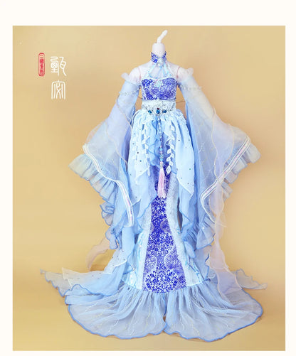 DBS Dream fairy clothes 1/3 bjd doll Outfits Ancient clothes Chinese style dress anime suit girls gift