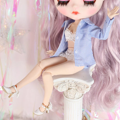 ICY DBS Blyth Doll Underwear White Underclothes Anime Suit Doll Outfits
