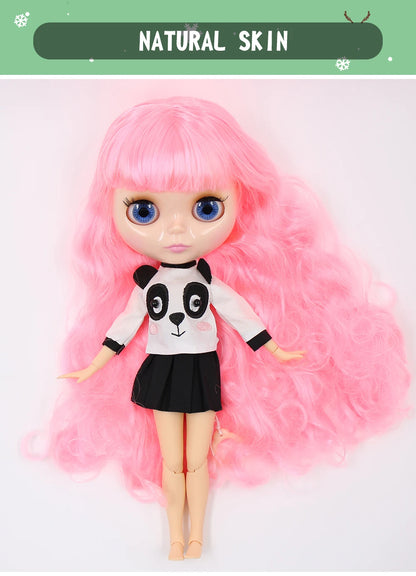 ICY DBS Blyth Doll 1/6 BJD Joint Body White Skin Tan Skin Dark Skin Matte Face Nude Doll 30cm Anime Toy Girls Gift