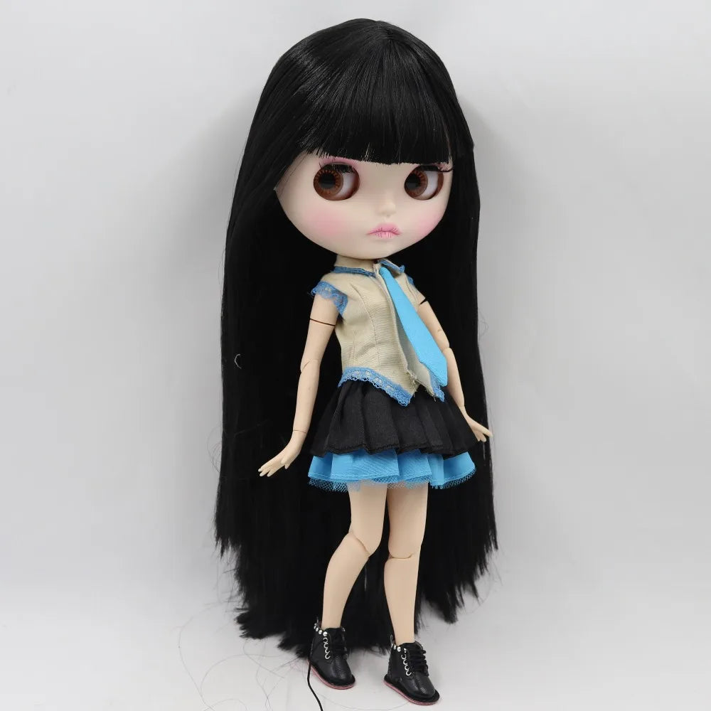 ICY DBS blyth doll 1/6 joint body white skin toy customized doll 30cm bjd random eyes colors anime toy girls gift