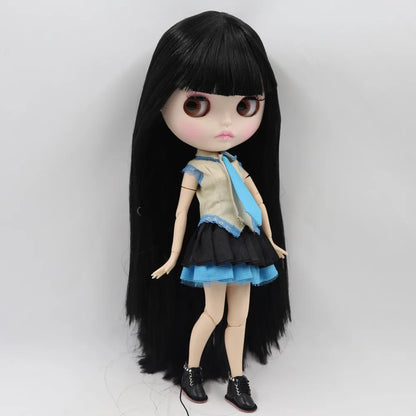 ICY DBS blyth doll 1/6 joint body white skin toy customized doll 30cm bjd random eyes colors anime toy girls gift