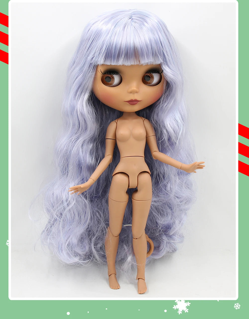 ICY DBS Blyth Doll 1/6 BJD Joint Body White Skin Tan Skin Dark Skin Matte Face Nude Doll 30cm Anime Toy Girls Gift