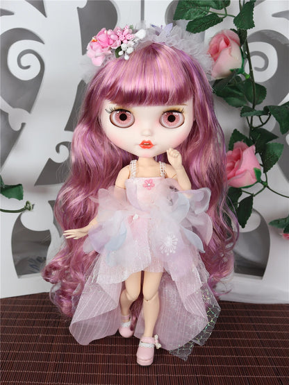 ICY DBS Blyth doll outfits mermaid suit flower dress elegant cheongsam clothes for joint doll toy