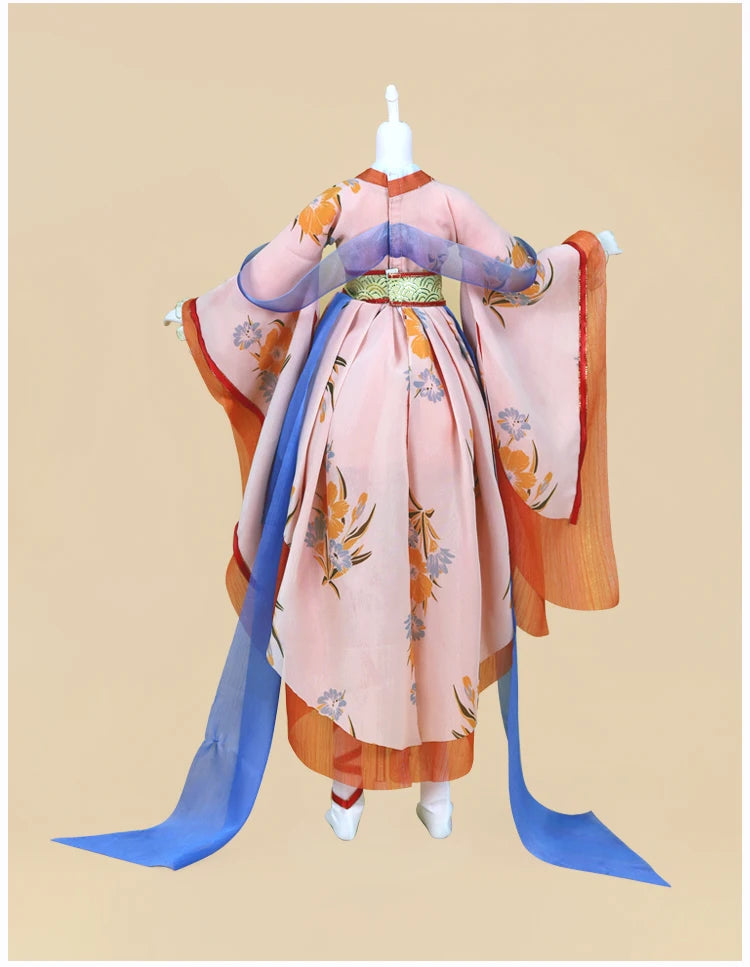 DBS Dream fairy clothes 1/3 bjd doll Outfits Ancient clothes Chinese style dress anime suit girls gift