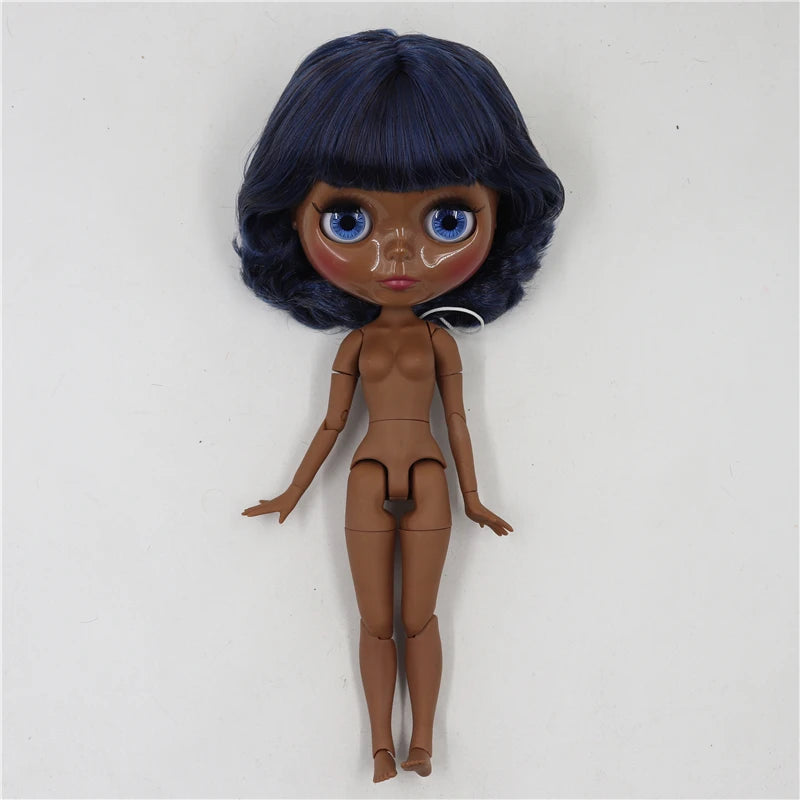 ICY DBS Blyth doll 1/6 bjd matte face shiny face joint body white skin tan skin dark skin 30cm toy girls gift