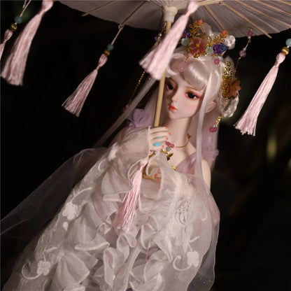 DBS 1/3 BJD Dream Fairy Doll  toy mechanical joint Body chinese style Collection doll including suit shoes makeup 60cm SD