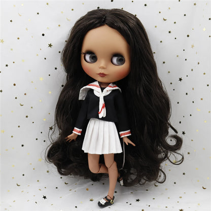 ICY DBS Blyth doll outfit uniform icy clothes 1/6 bjd azone dress suit anime girls gift