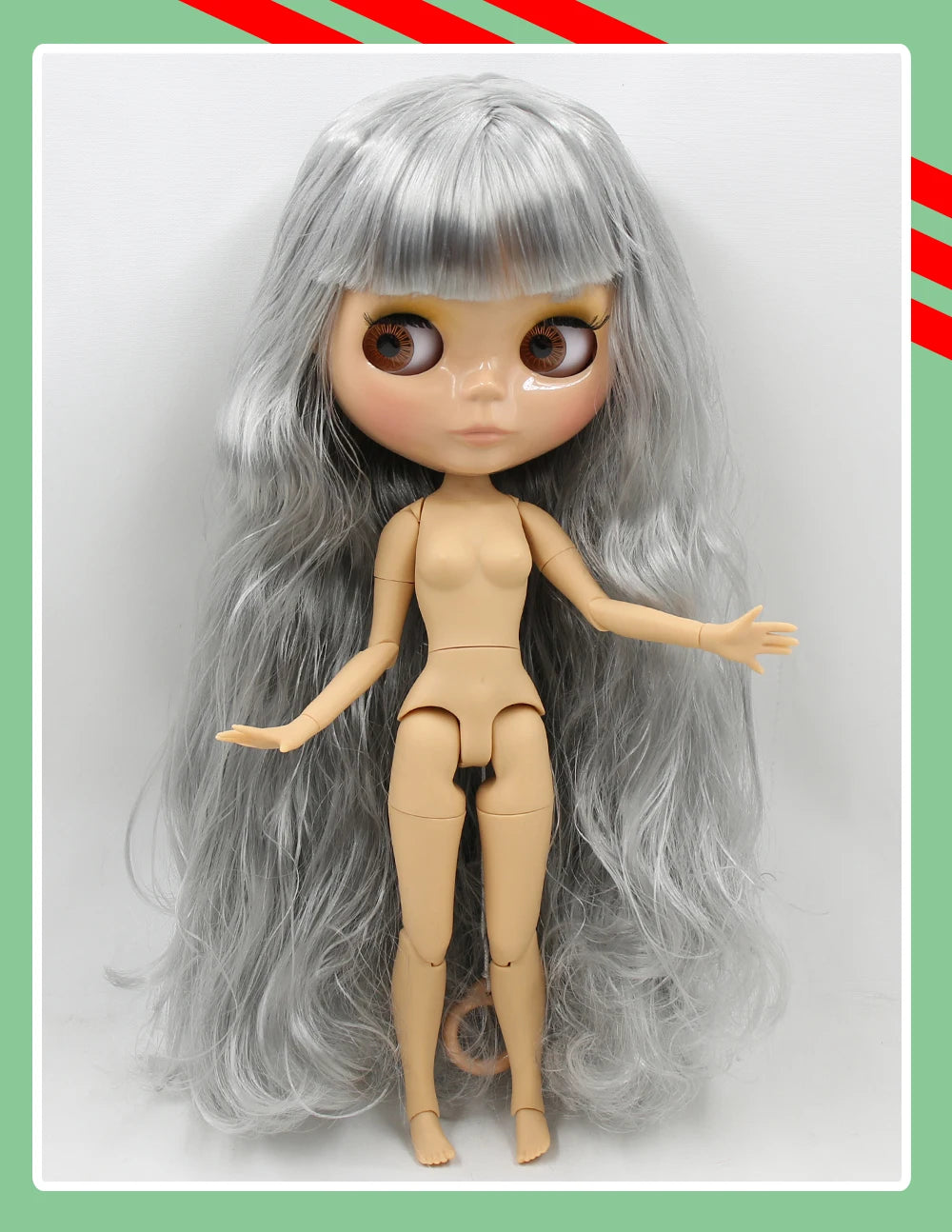 ICY DBS Blyth Doll 1/6 BJD Joint Body White Skin Tan Skin Dark Skin Matte Face Nude Doll 30cm Anime Toy Girls Gift