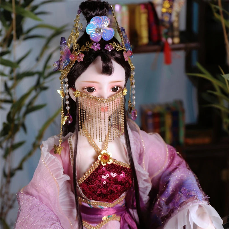 DBS 1/3 BJD Dream Fairy Doll  toy mechanical joint Body chinese style Collection doll including suit shoes makeup 60cm SD