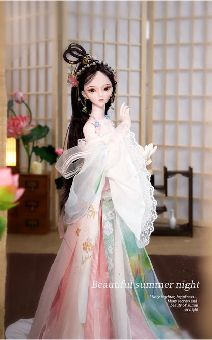 DBS 1/3 BJD toy Dream Fairy Season Series mechanical joint Body hand-painted makeup high quality 60cm collection doll sd