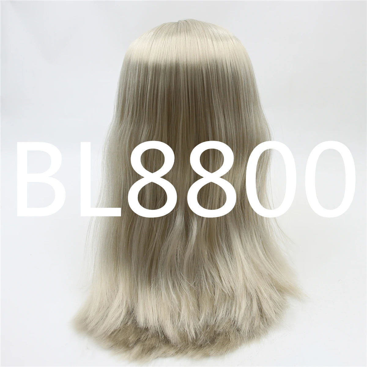 DBS blyth doll icy wig rbl scalp and dome straight hair anime toy purple hair silver hair blonde hair