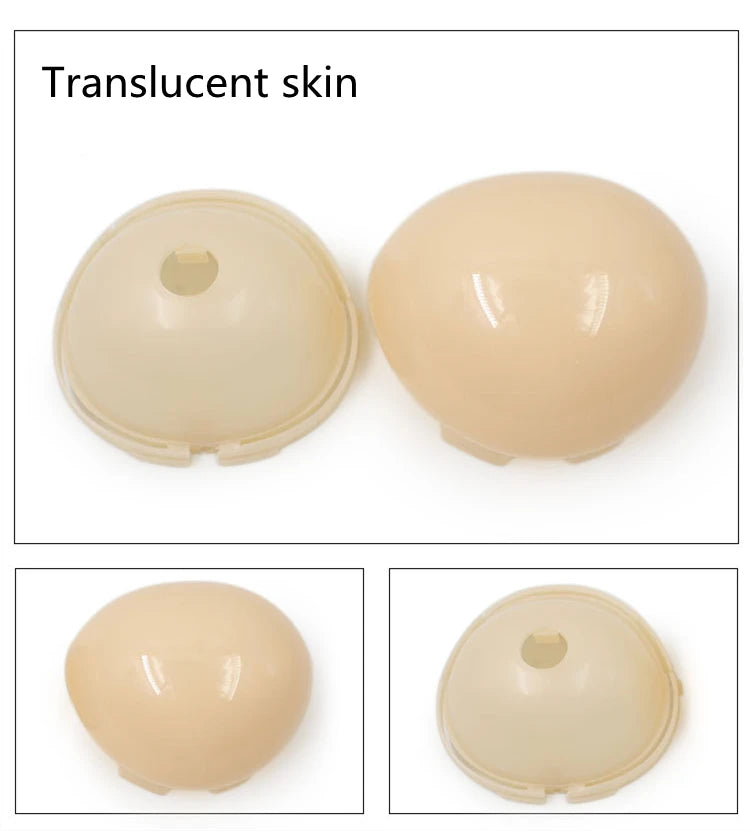 DBS Blyth Doll DOME and scalp custom doll white natural tan dark translucent skin 1/6