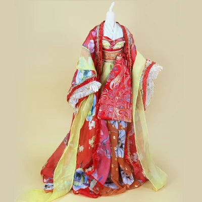 DBS Dream fairy clothes 1/3 bjd doll Outfits Ancient clothes Chinese style dress anime suit girls gift