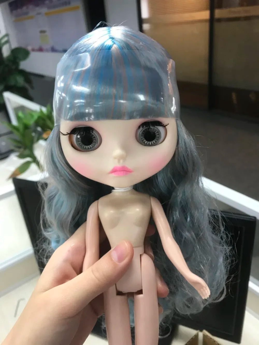 DBS Blyth doll icy toy Faceplate backplate and screws for DIY custom doll