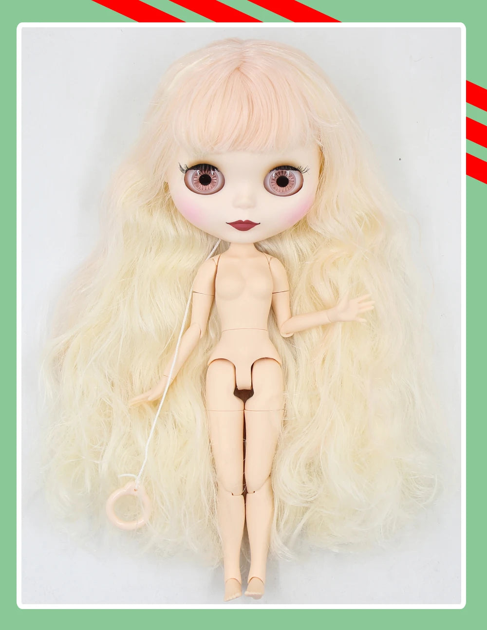 ICY DBS Blyth Doll 1/6 BJD Joint Body White Skin Tan Skin Dark Skin Matte Face Nude Doll 30cm Anime Toy Girls Gift
