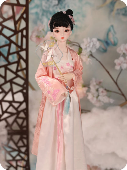DBS 1/3 BJD Dream Fairy Doll  toy mechanical joint Body chinese style Collection doll including suit shoes makeup 60cm SD