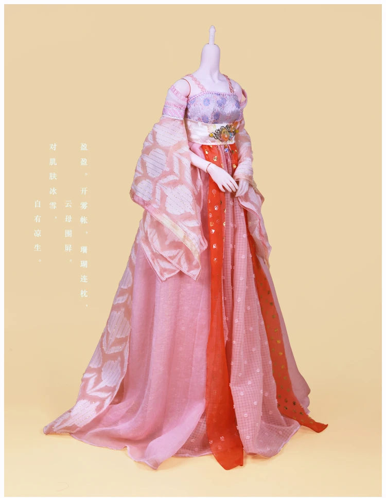 DBS Dream fairy clothes 1/3 bjd doll Outfits Ancient clothes Chinese style dress anime suit girls gift