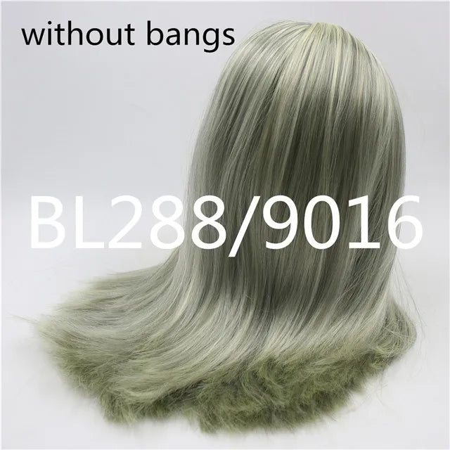 DBS blyth doll icy TOY RBL scalp dome wig hair for DIY doll custom toy blue hair grey hair pink hair anime
