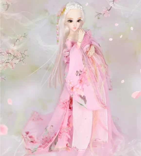 DBS 1/4 BJD DQ doll Diary Queen 45cm princess including clothes diary and handset