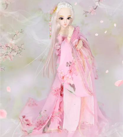 DBS 1/4 BJD DQ doll Diary Queen 45cm princess including clothes diary and handset