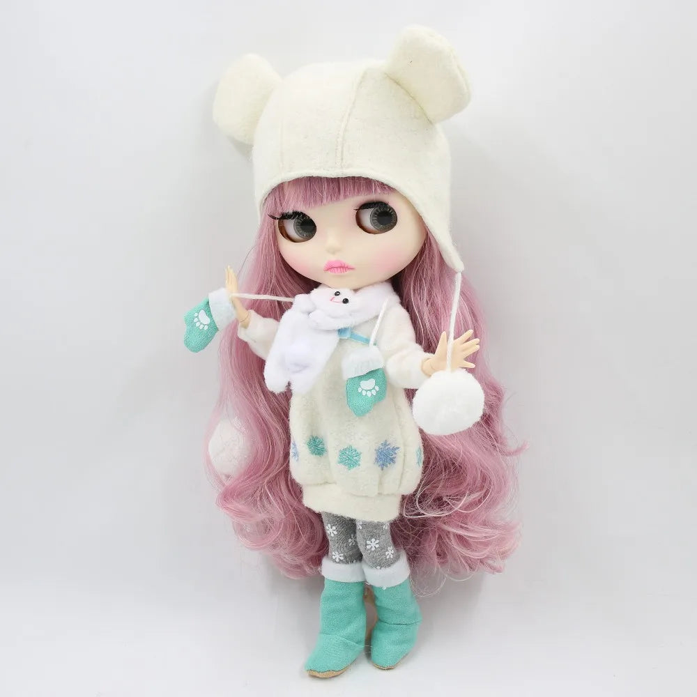 ICY DBS Blyth Doll combination doll with clothes shoes matte face shiny face 1/6 bjd 30cm anime toy girls gift
