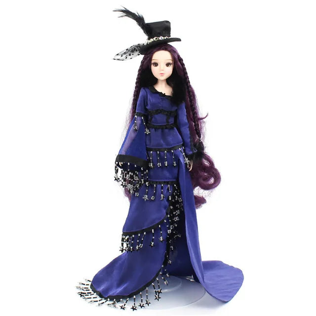 DBS 1/6 BJD toy 30cm constellations doll joint body with outfit shoes stand box toy girls gift anime doll