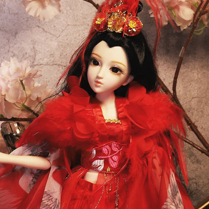 DBS 1/4 BJD DQ doll Diary Queen 45cm princess including clothes diary and handset