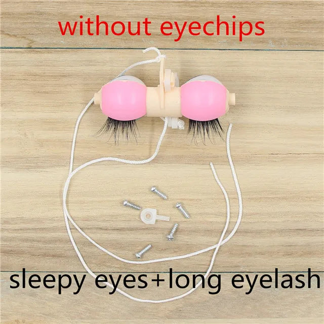 DBS Blyth doll icy painted pink eyelid eyes machine machinery sleepy eyes long eyelash