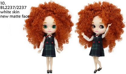 ICY DBS Blyth Doll combination doll with clothes shoes matte face shiny face 1/6 bjd 30cm anime toy girls gift