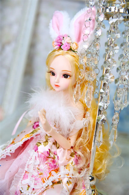 DBS 1/4 BJD DQ doll Diary Queen 45cm princess including clothes diary and handset