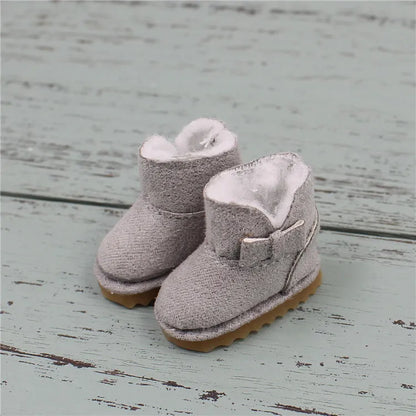 ICY DBS Blyth doll toys shoes winter boots snow shoes about 3.5cm toy shoes