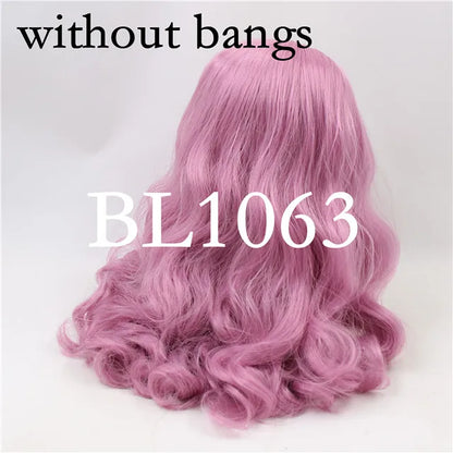 DBS blyth doll icy wig rbl scalp and dome for customized doll diy accessories anime white skin blue hair tan skin dark skin